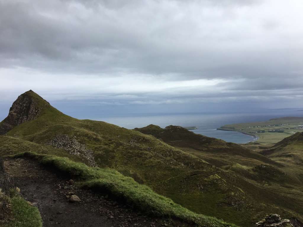 Quiraing dog walk Skye