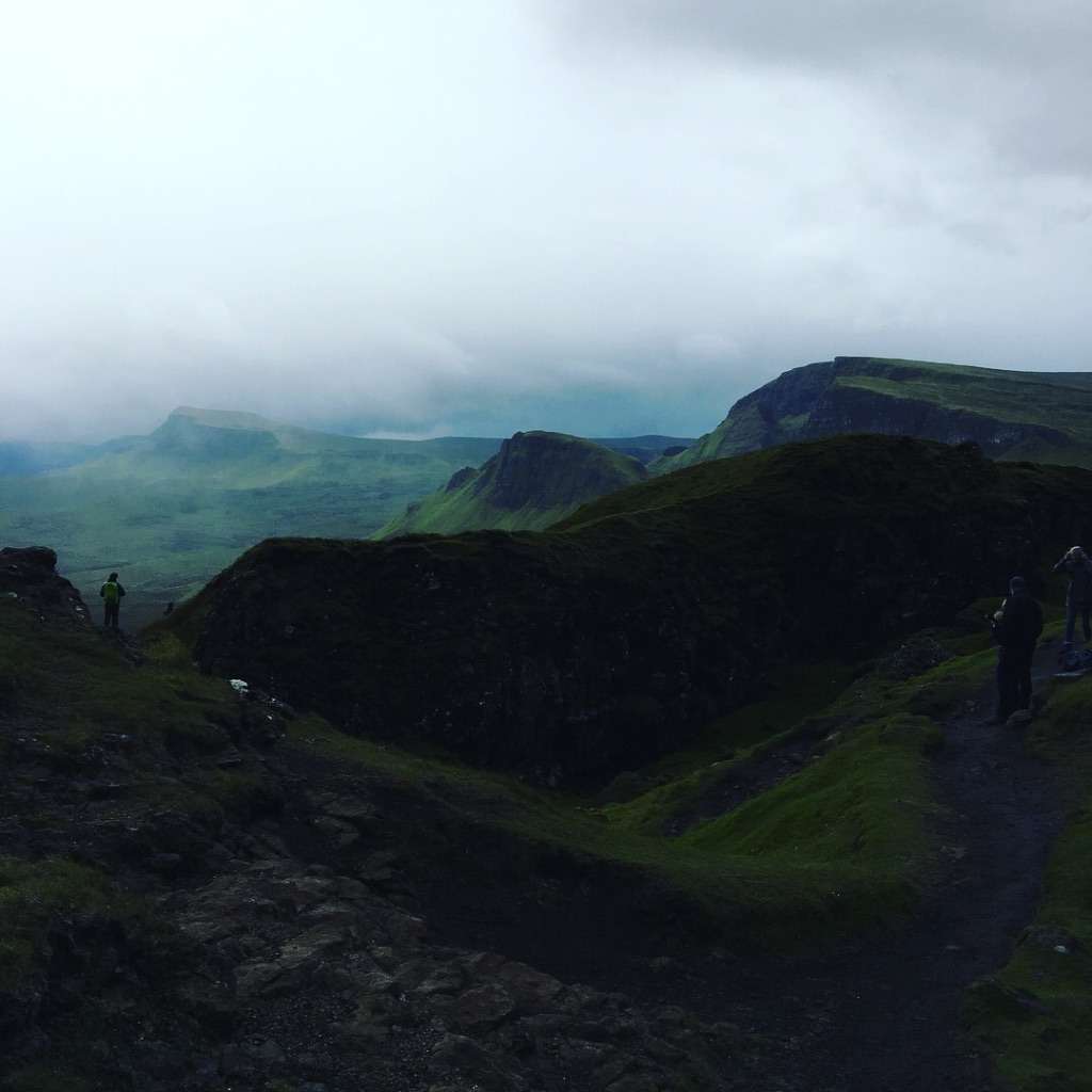 Quiraing dog walk Skye