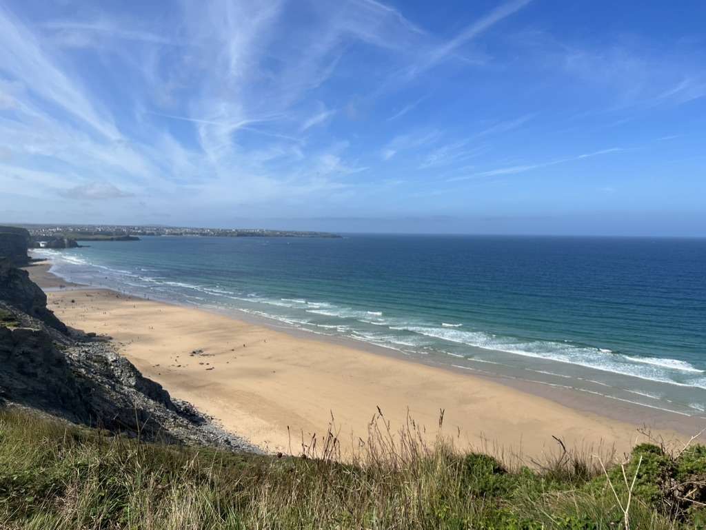 Watergate Bay Dog Walk In Cornwall
