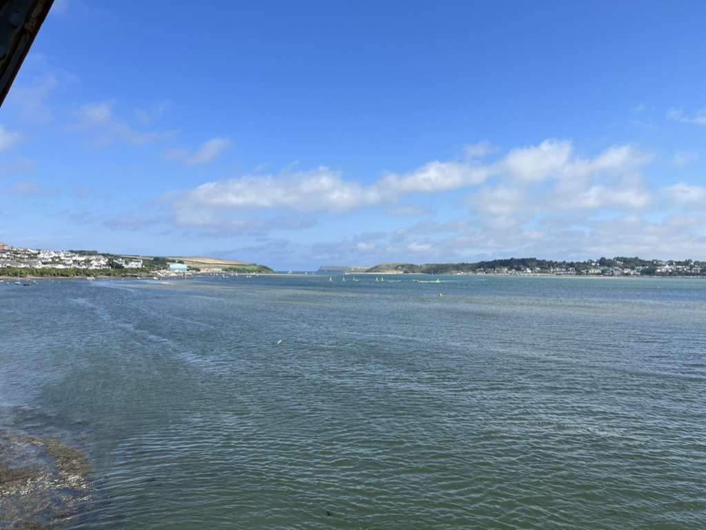 Coastal view on the Camel Trail