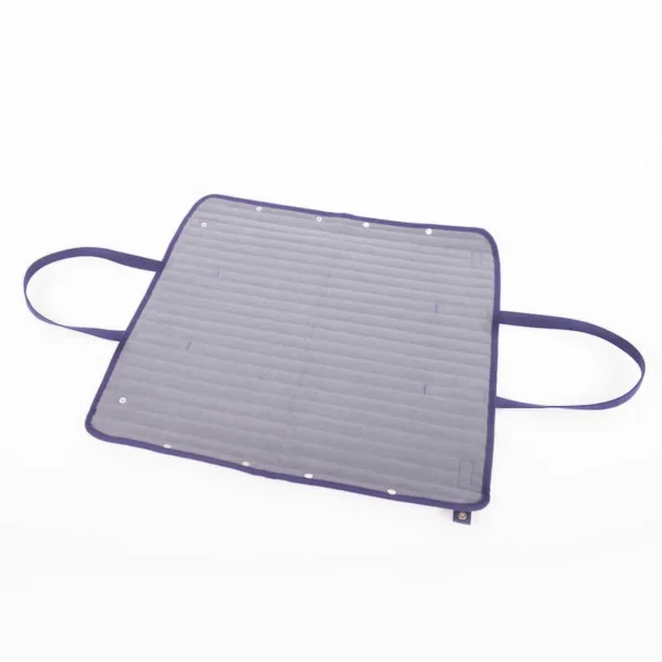 Oscar and Hooch dog travel mat, dog tote bag opened out
